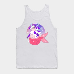 Third Eye Mermaid Cow Tank Top